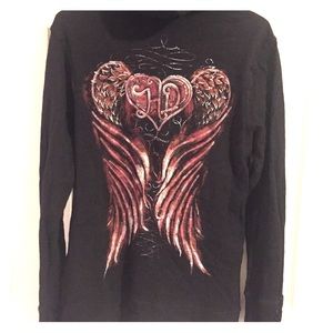 Final price drop‼️Bling Harley hoodie